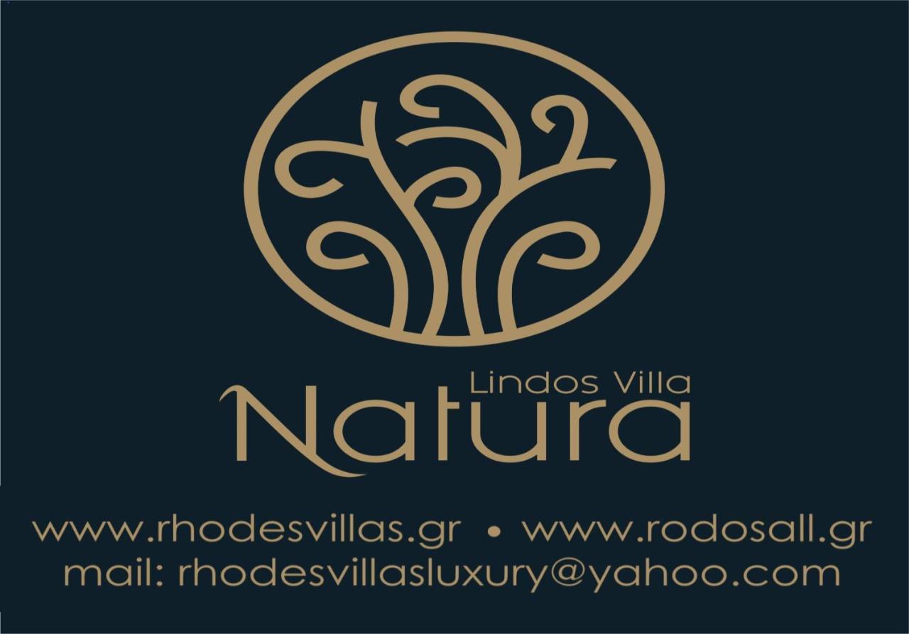 Lindos Villa Natura By Rhodes Villas Exteriér fotografie